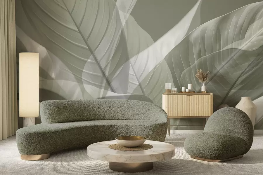 fotószőnyeg Nagy levelek w04901