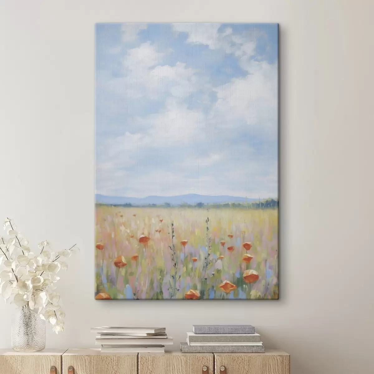 fotótapéta Terepi utánzat festmény s46715