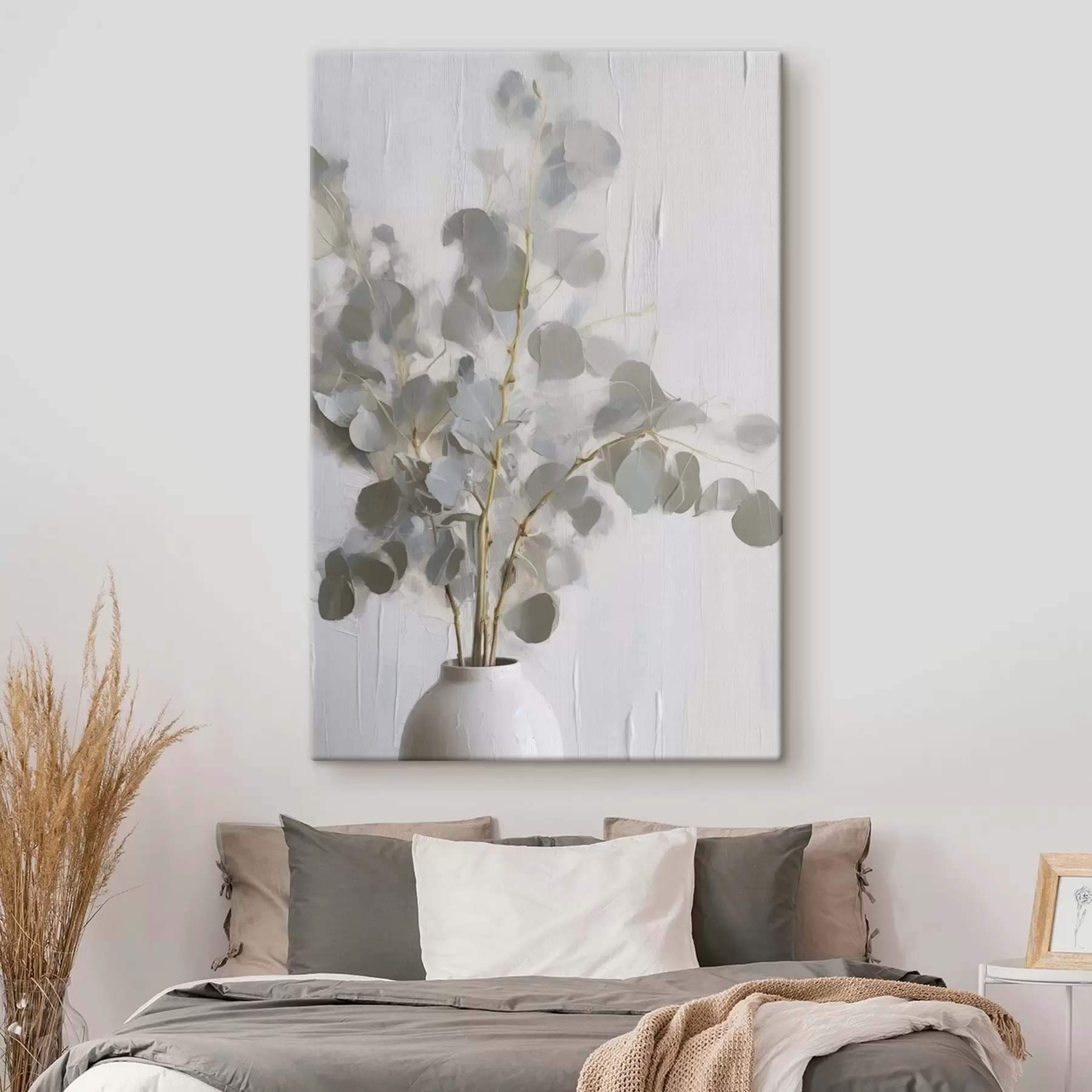 fotótapéta Vázában lévő gallyak utánzat festmény s46719