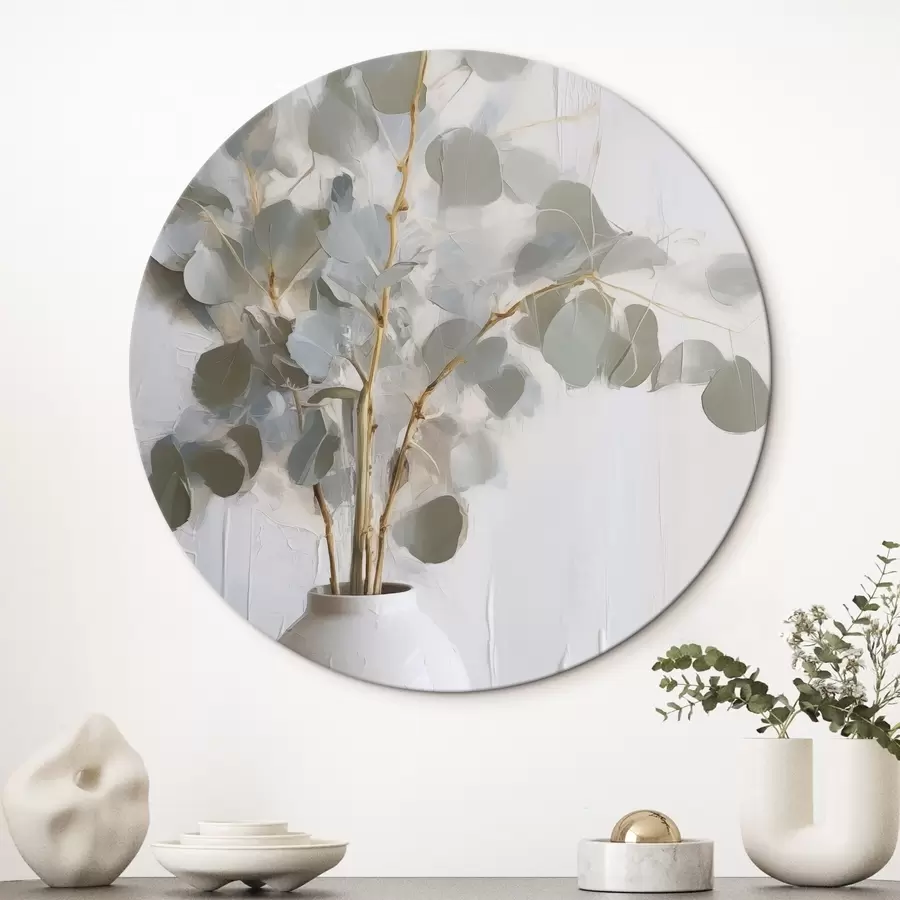 fotótapéta Vázában lévő gallyak utánzat festmény r46719