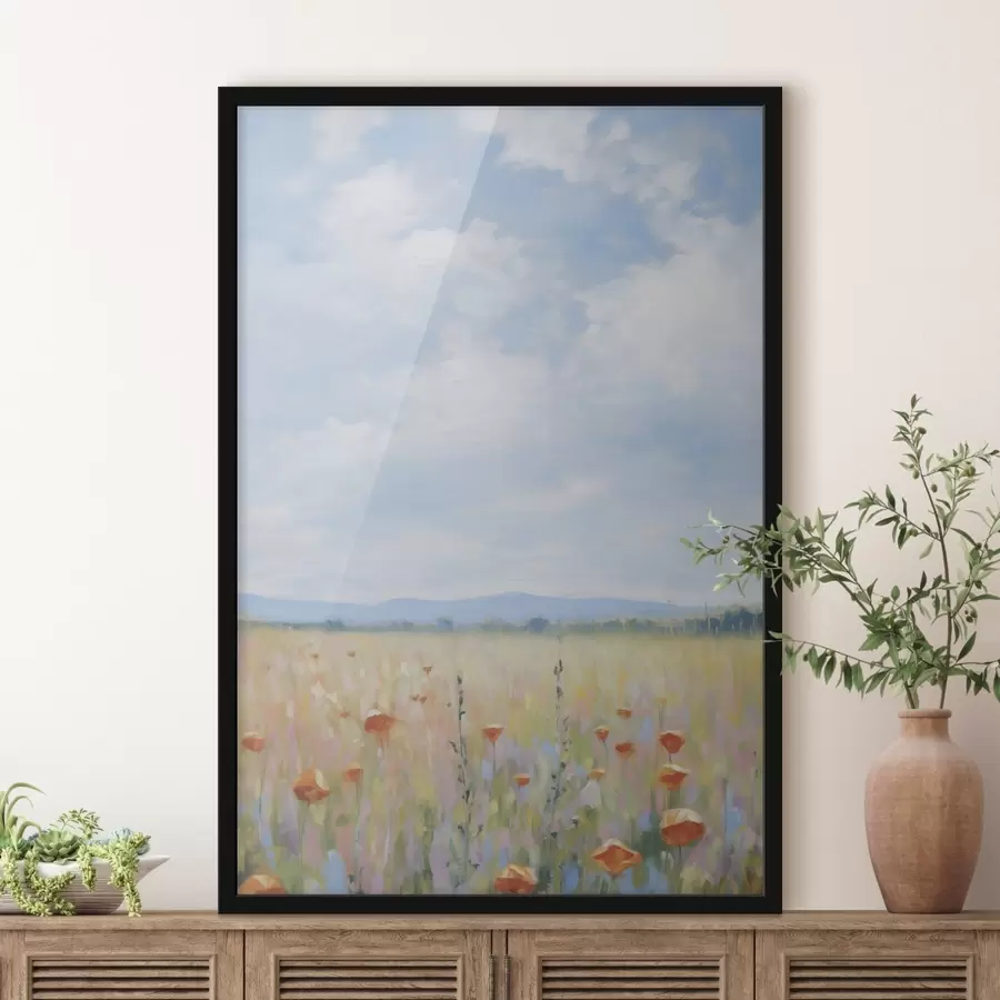 fotószőnyeg Terepi utánzat festmény f46715