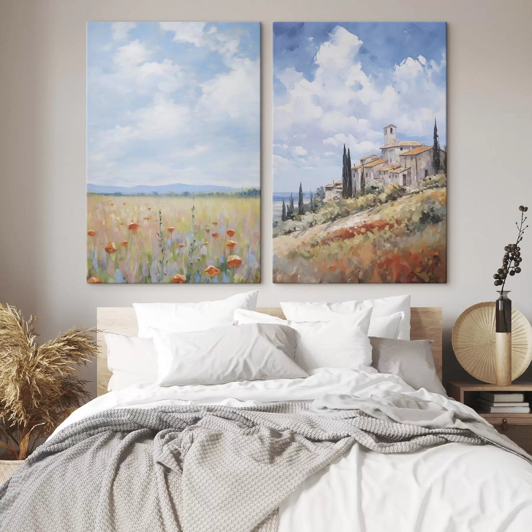 fotótapéta Festészet vidéki táj utánzata m01018