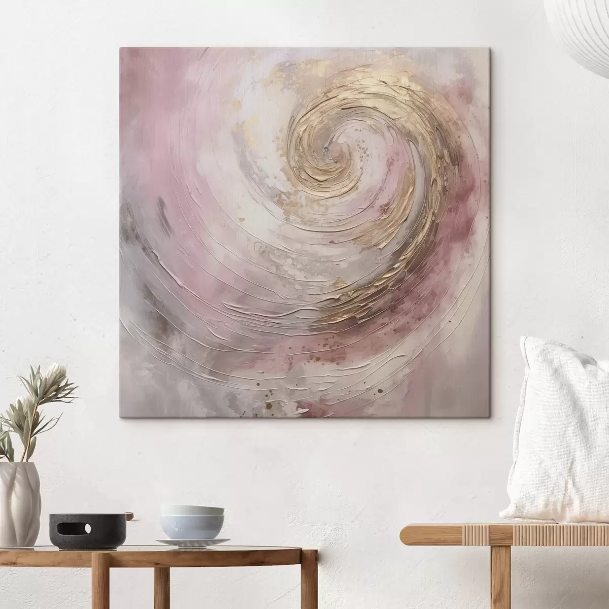 fotótapéta Absztrakt örvény, festmény utánzat s46745