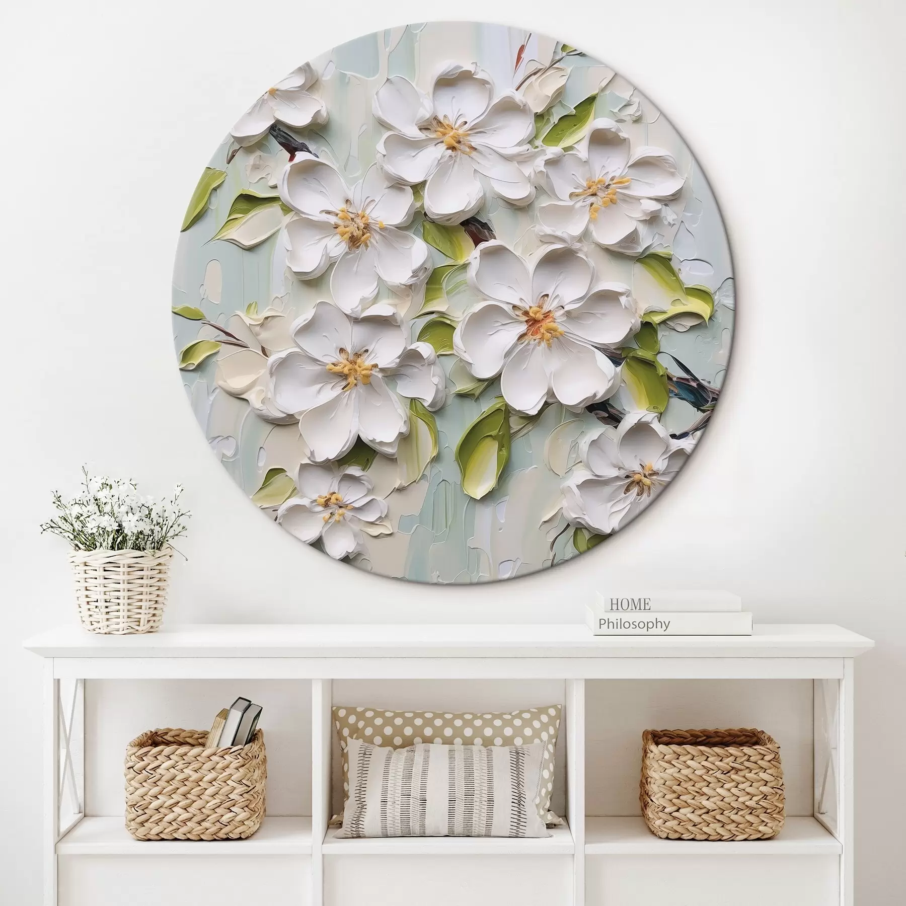 fotótapéta Virágok utánzás festmény r46754