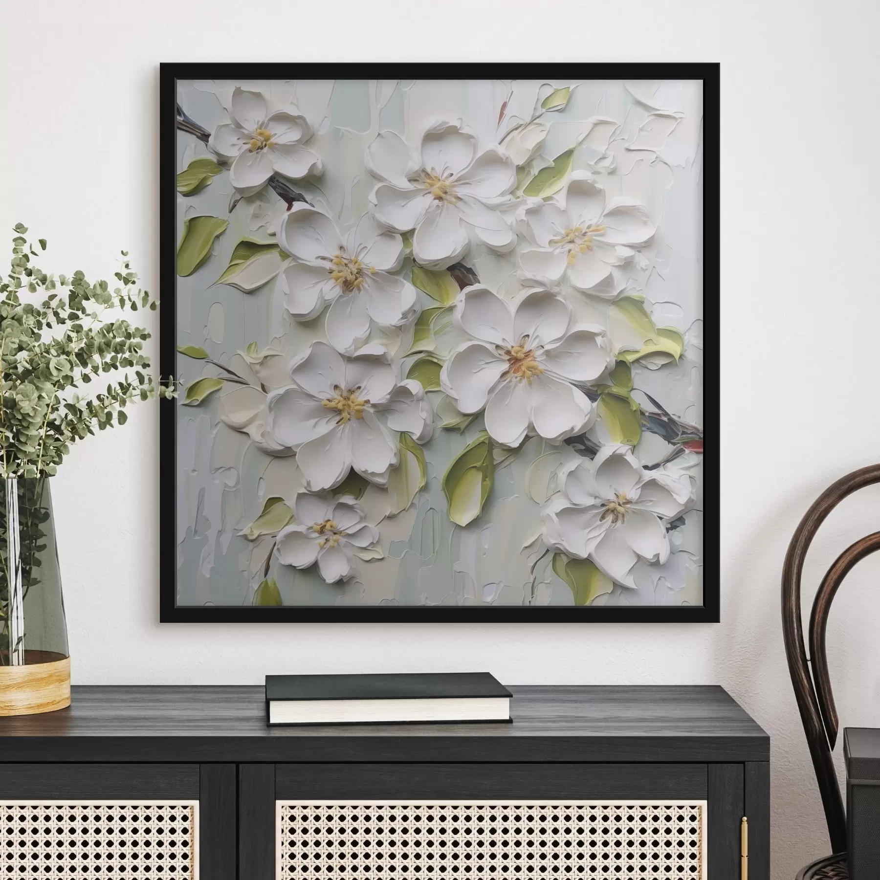 fotószőnyeg Virágok utánzás festmény f46754