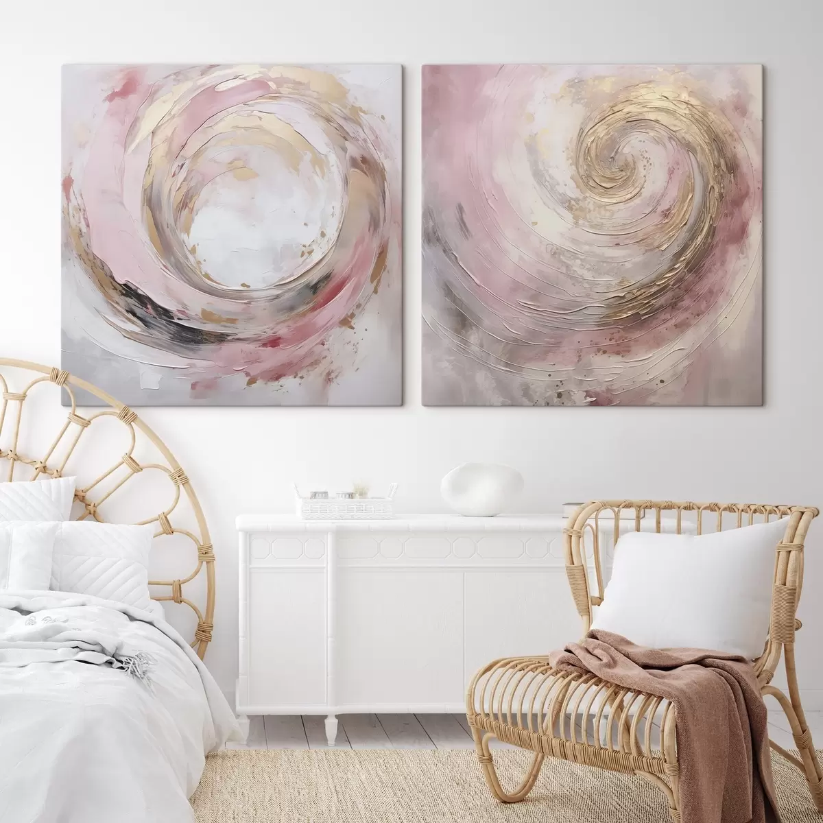 fotótapéta Absztrakt örvény imitációs festmény m01028