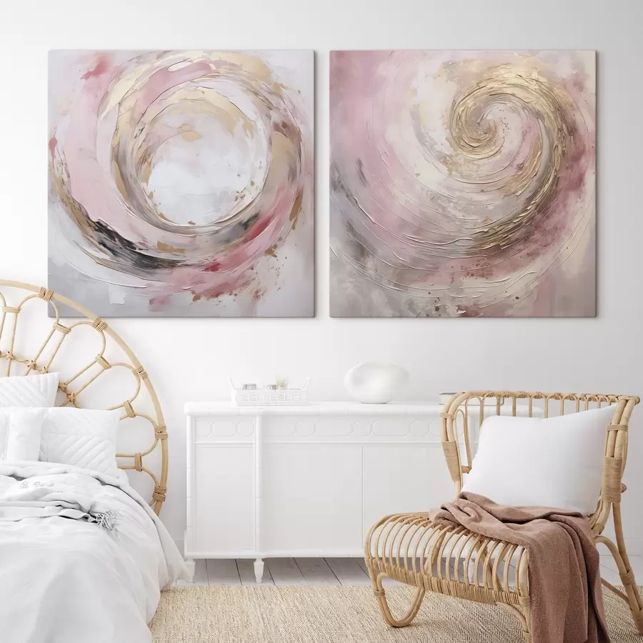 fotótapéta Absztrakt örvény imitációs festmény m01028