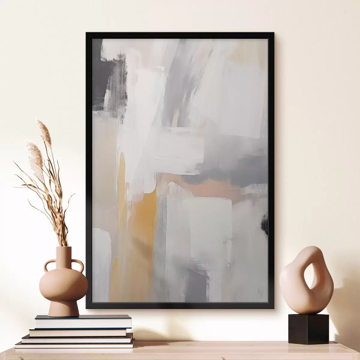 Plakát a sziklán Absztrakció f46735