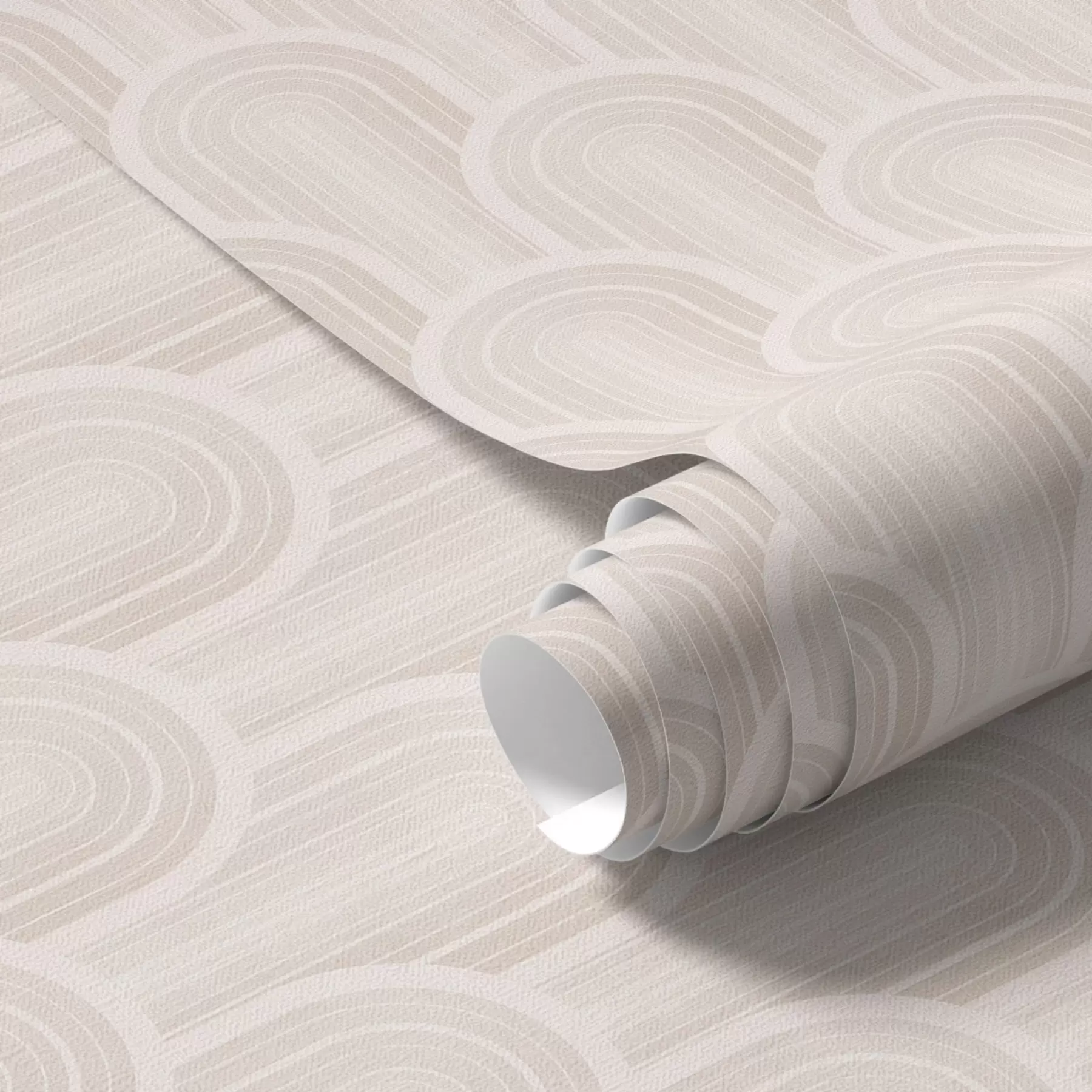 fotószőnyeg Kis íves modulok meleg krém-bézs árnyalatokban a00924