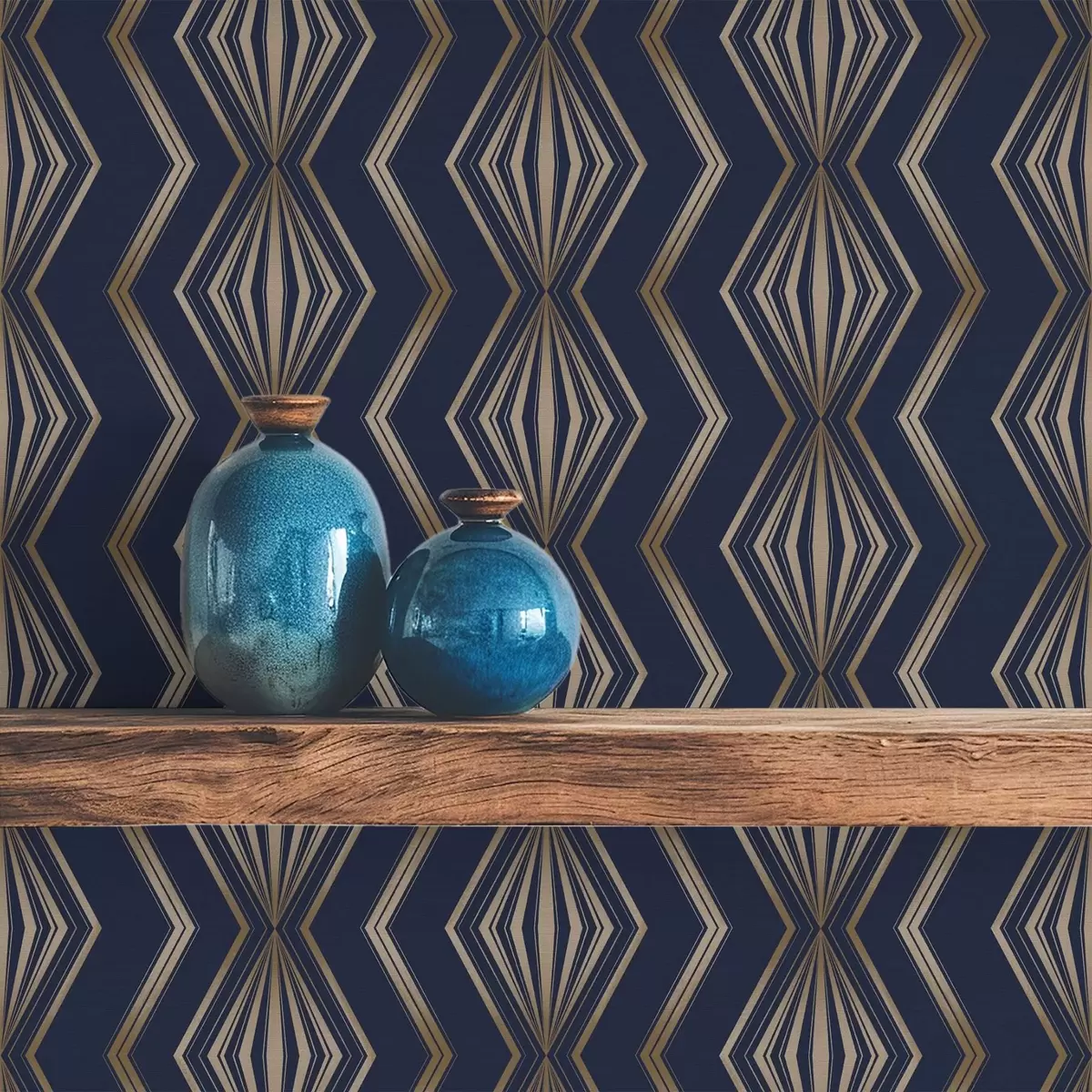 Háttérkép Sötétkék gyémánt geometrikus mintázat a00973