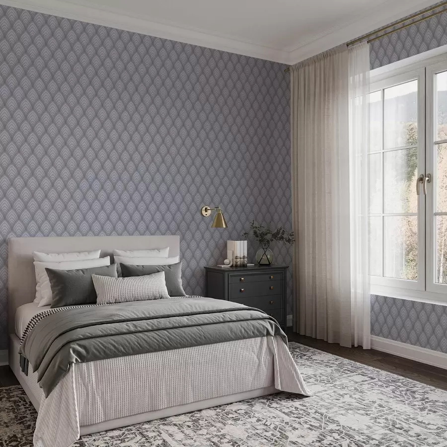 fotószőnyeg Volumetrikus szürkeárnyalatú íves, lágy átmenettel a00989