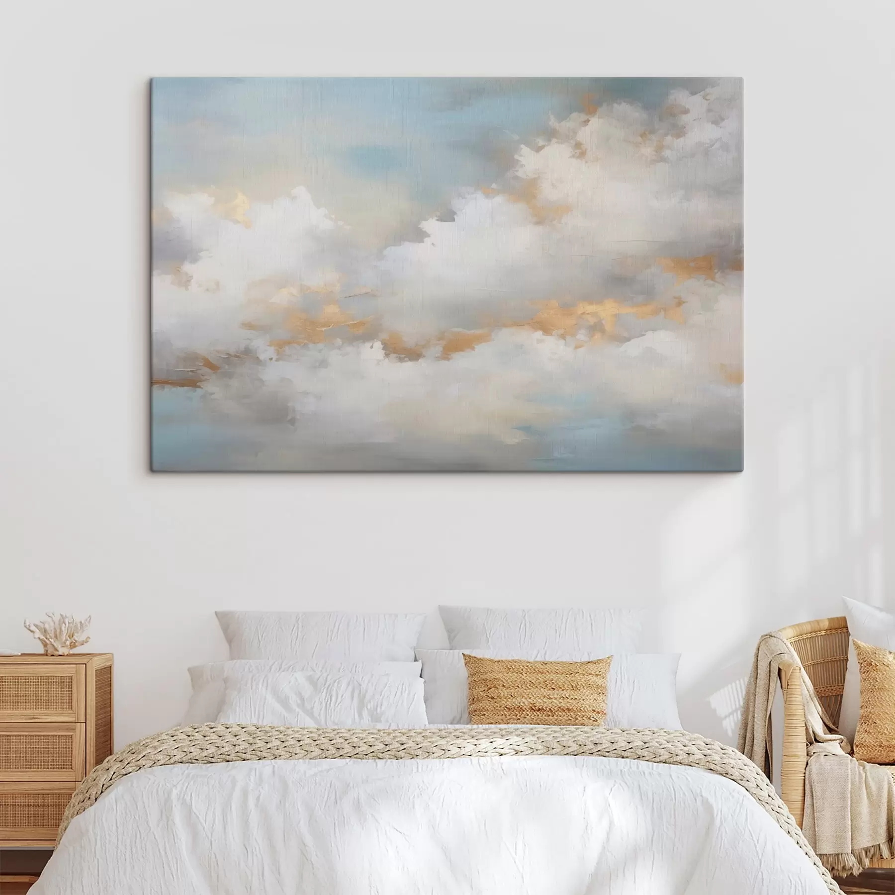 fotótapéta Ég és felhők festmény utánzat s46760