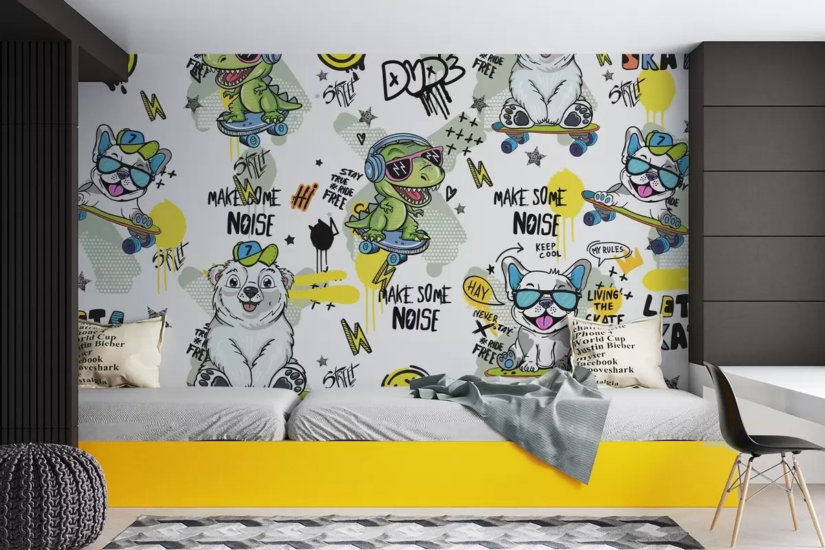 fotószőnyeg Mesebeli szereplők w04940v1