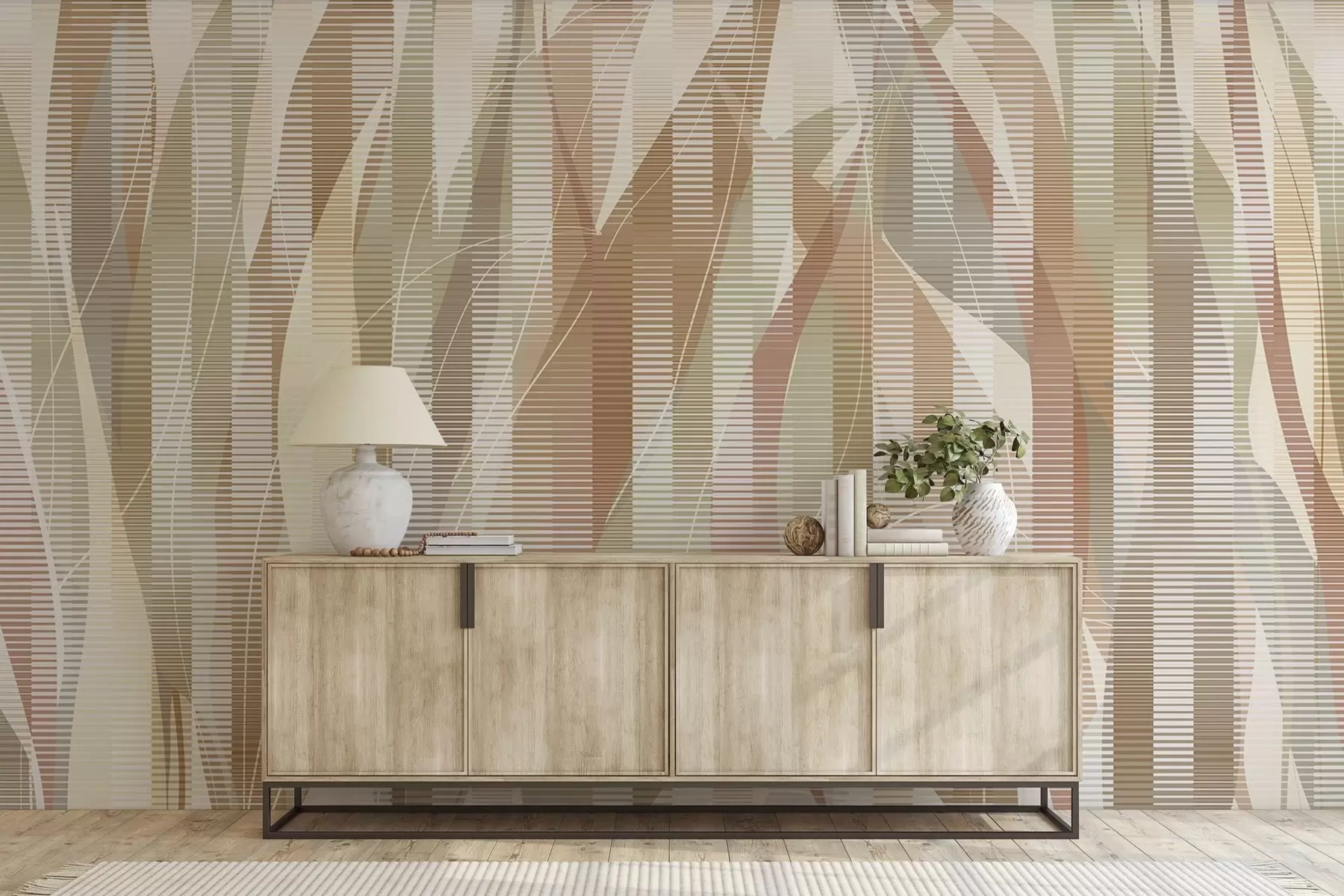 fotószőnyeg Összefonódó elemek w04945