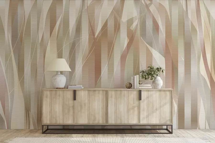 fotószőnyeg Összefonódó elemek w04945