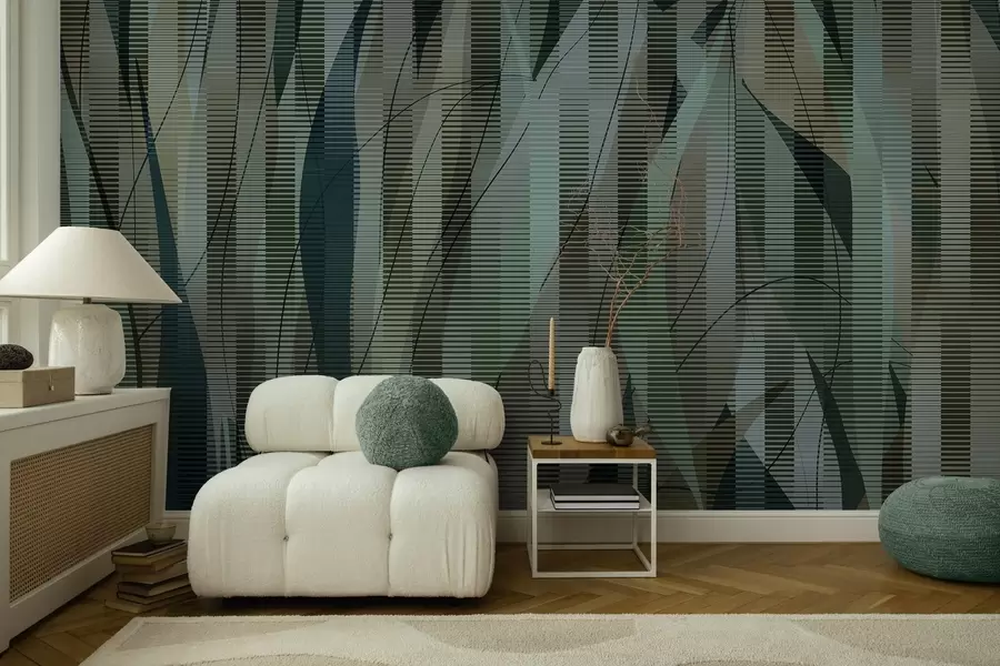 fotószőnyeg Összefonódó elemek w04945v2