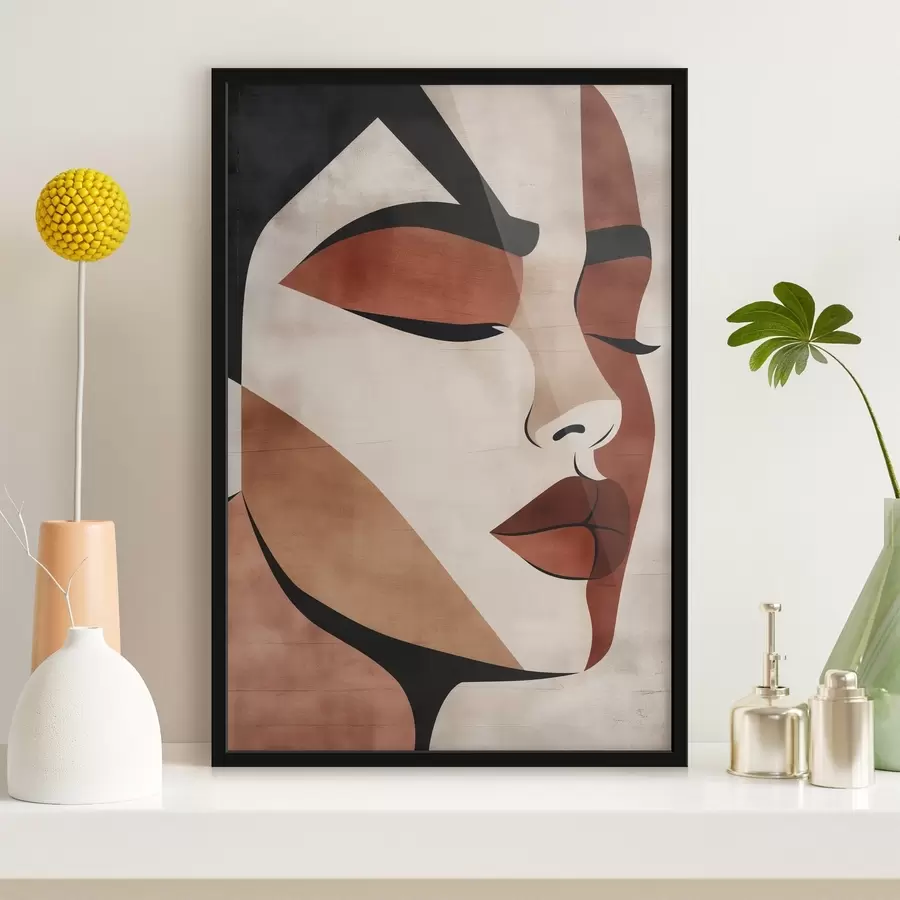 fotószőnyeg Nő arca f46797