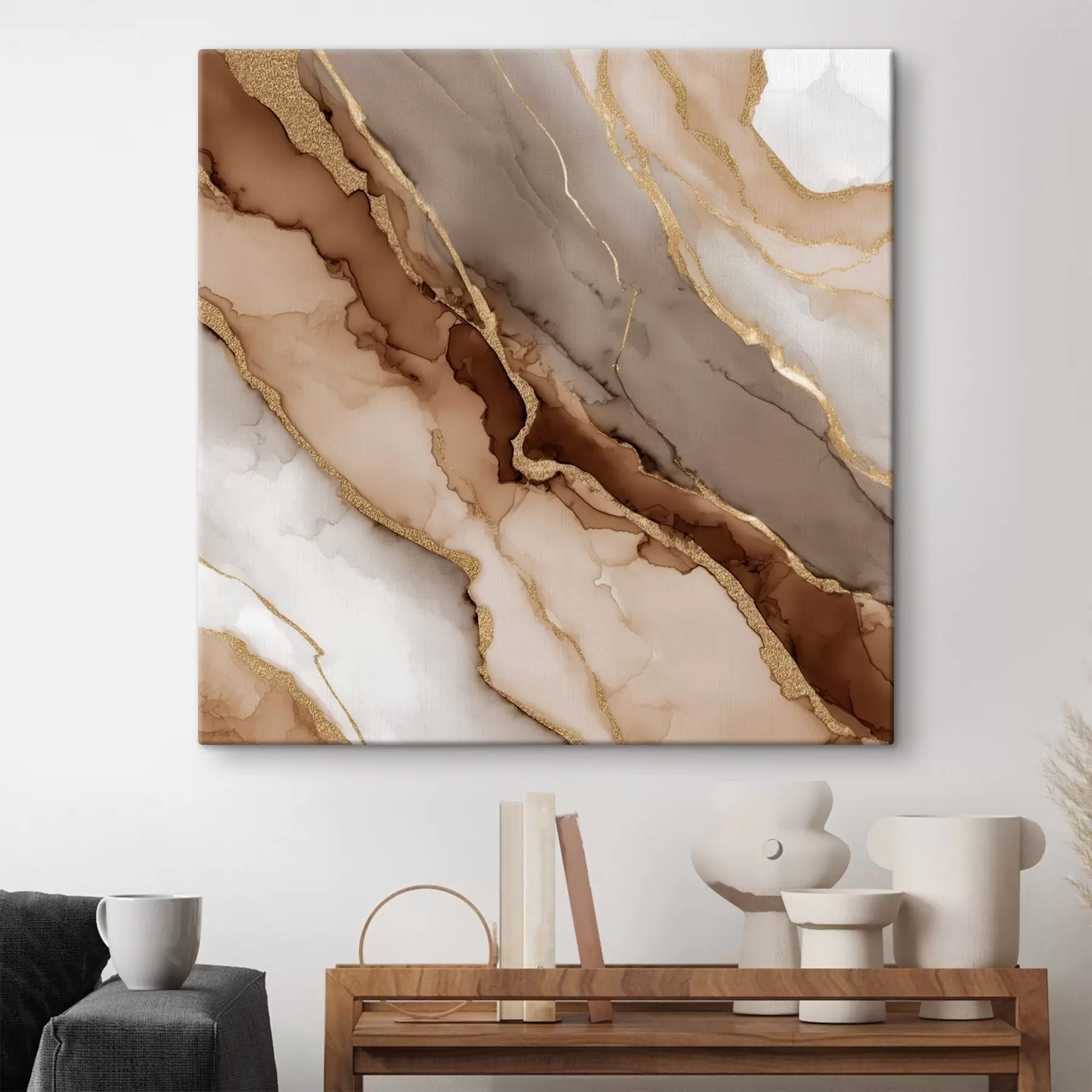 fotótapéta Művészi stílusú, texturált kőmotívum s46643