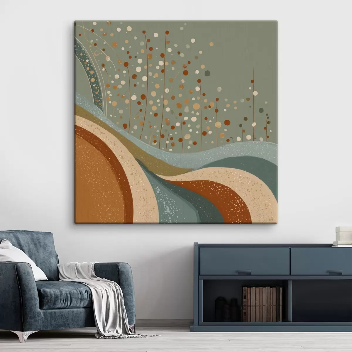 fotótapéta Kompozíció dekoratív apró elemekkel s46653