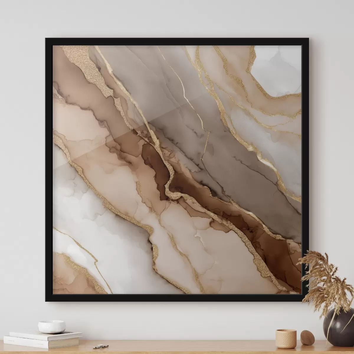 Plakát a sziklán Művészi stílusú, texturált kőmotívum f46643