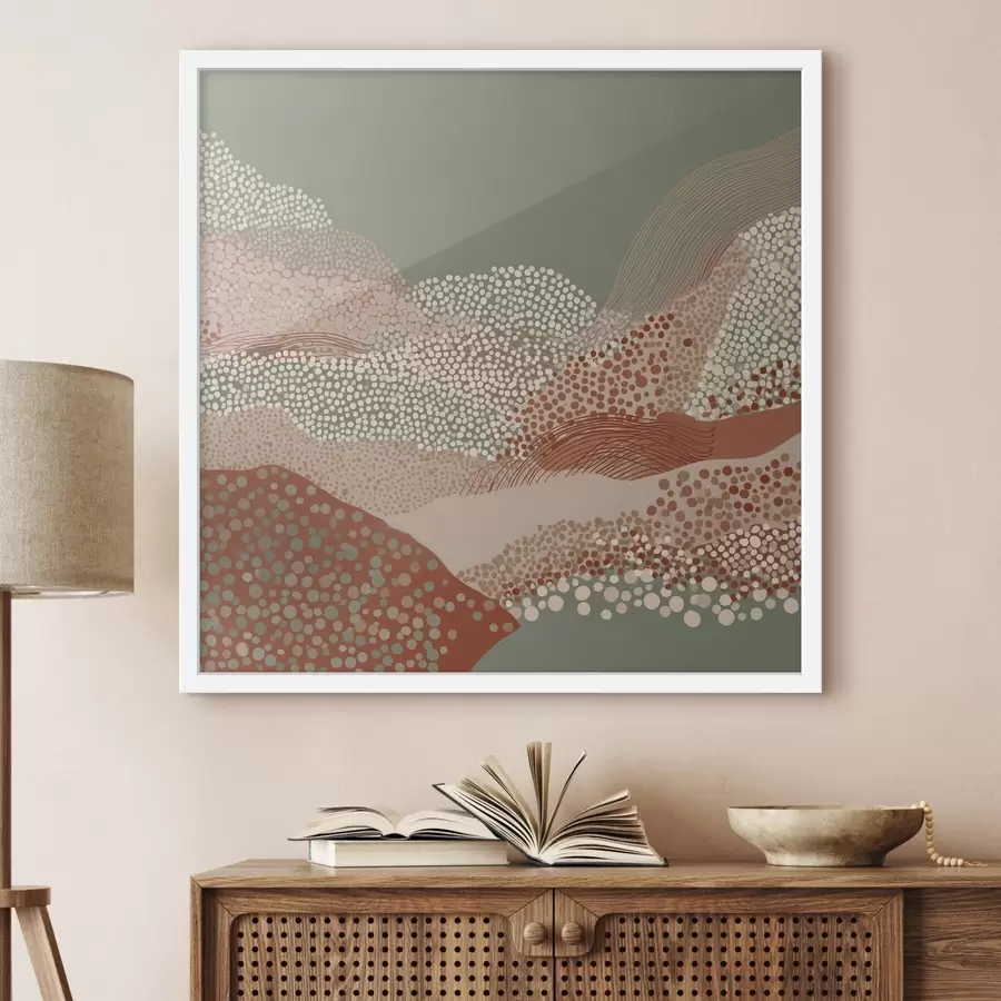 fotószőnyeg Táj stilizált kivitelezésben f46652