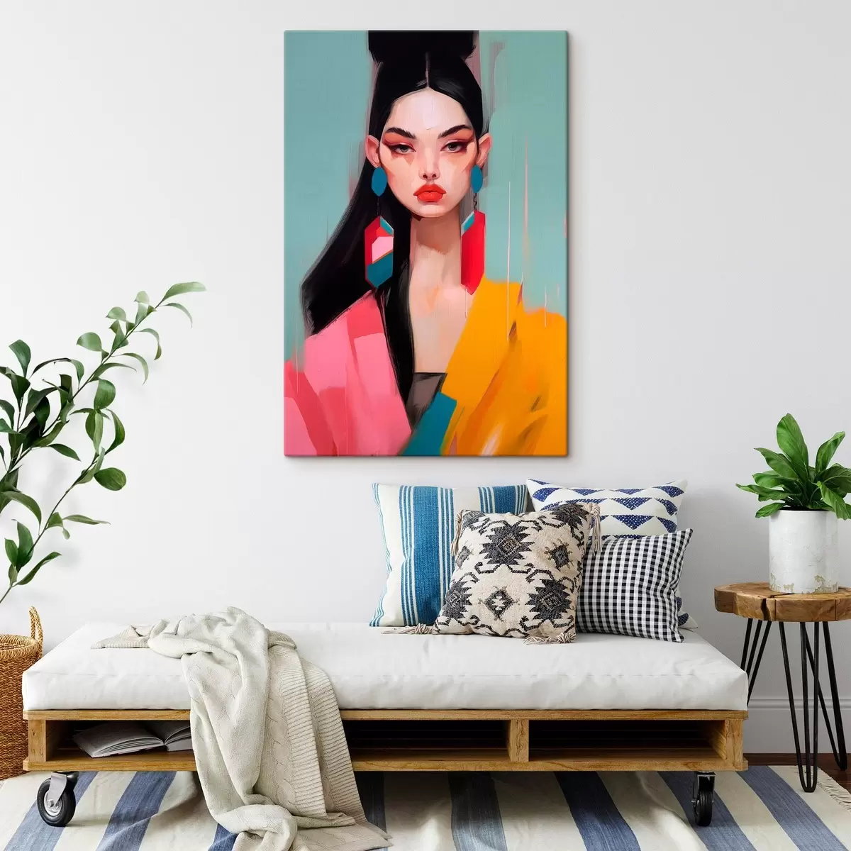 fotótapéta Absztrakt divatportré s46808