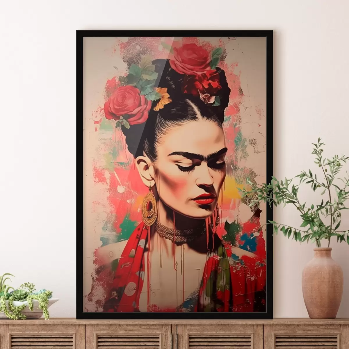 Plakát a sziklán Frida f46801