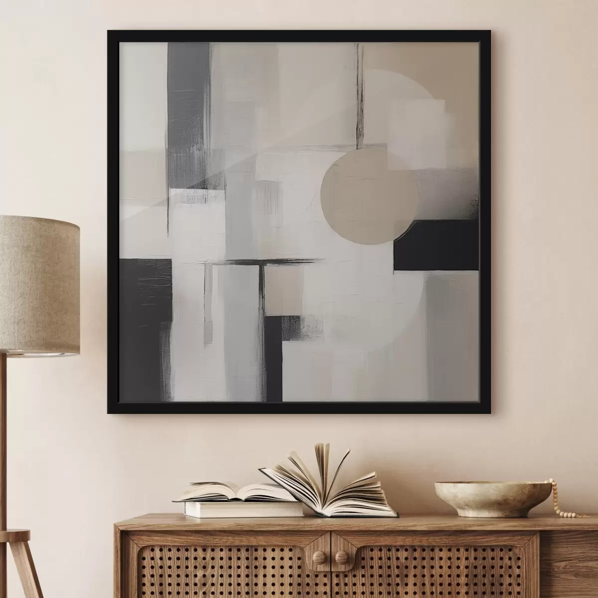 Plakát a sziklán Absztrakció f46812