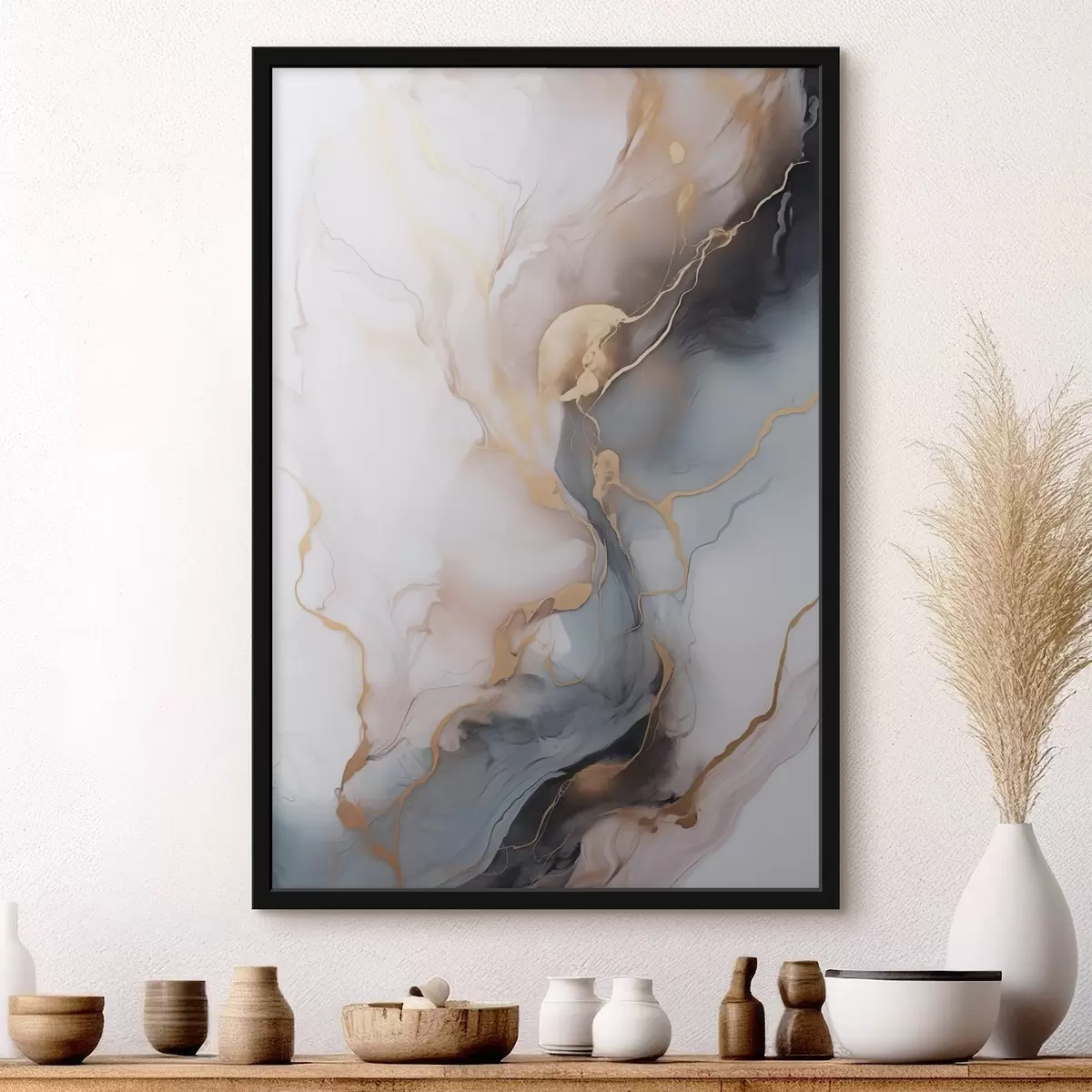 Plakát a sziklán Absztrakció f46825