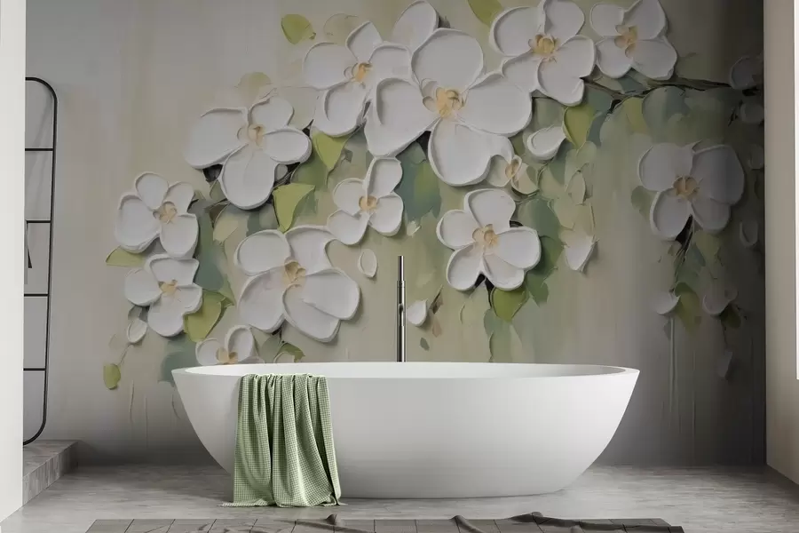 fotószőnyeg Virágos ág w04978