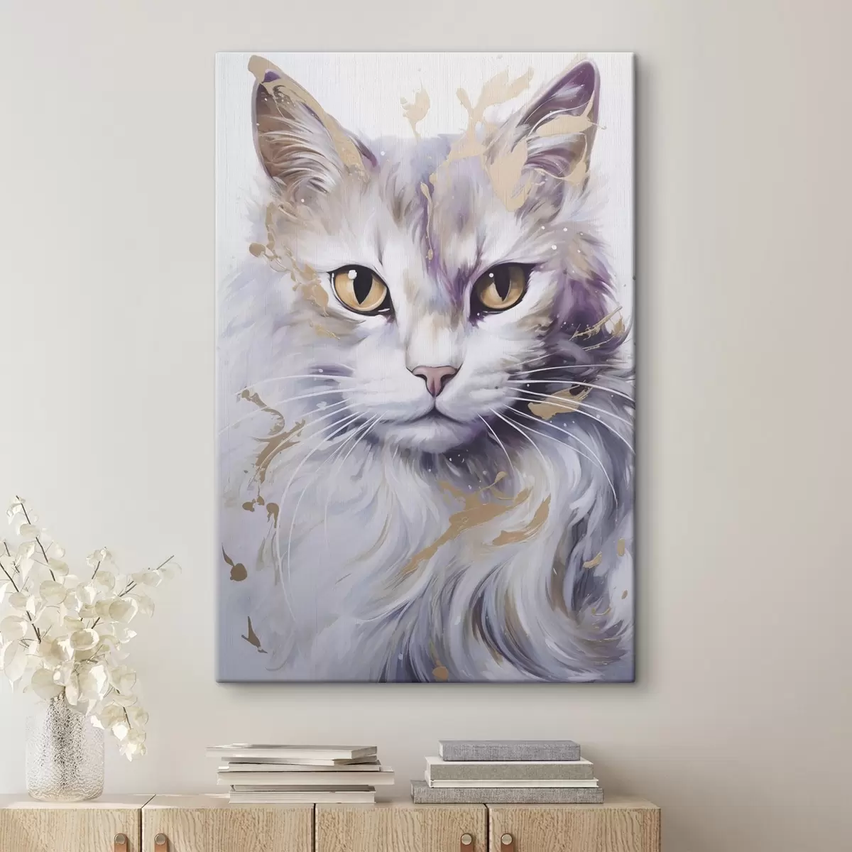 fotótapéta Absztrakt macska s46837