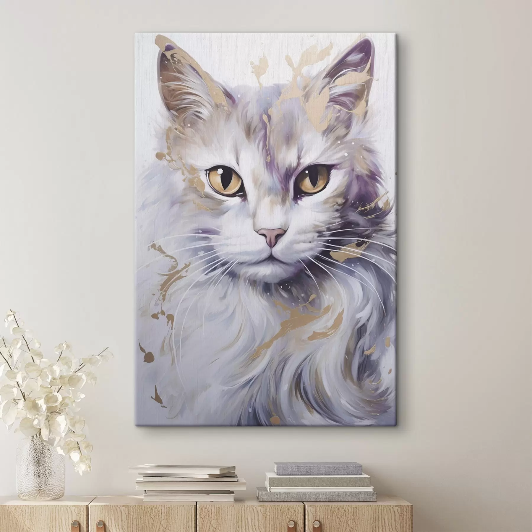 fotótapéta Absztrakt macska s46837