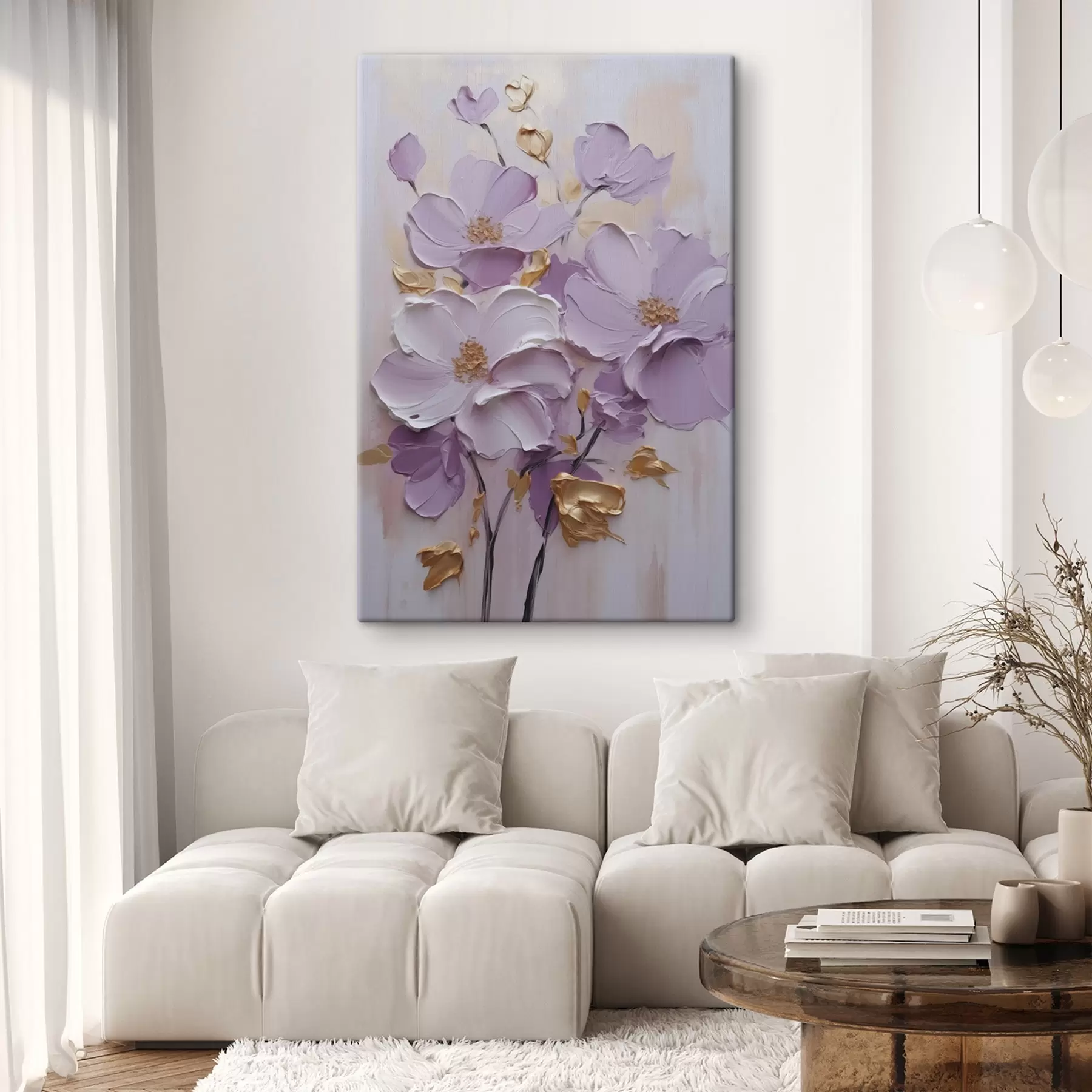 fotótapéta Absztrakt virágok s46838