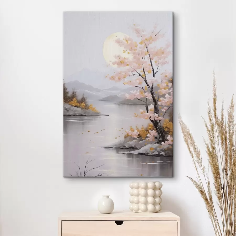 fotótapéta Absztrakt tájképfestészet s46840