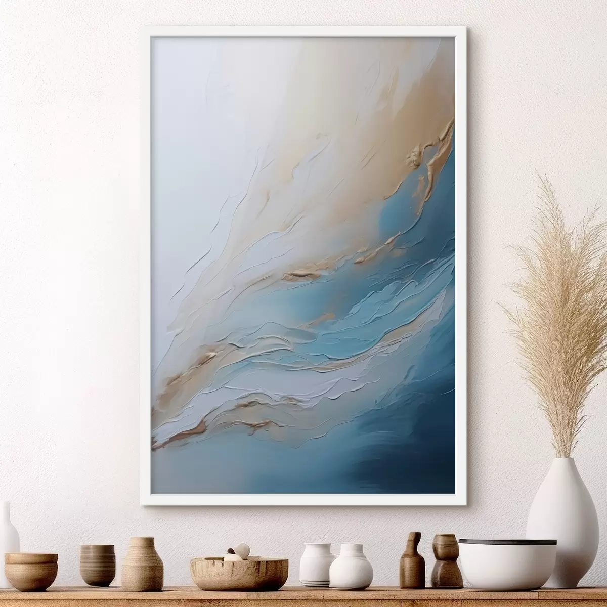 Plakát a sziklán Modern absztrakció f46835