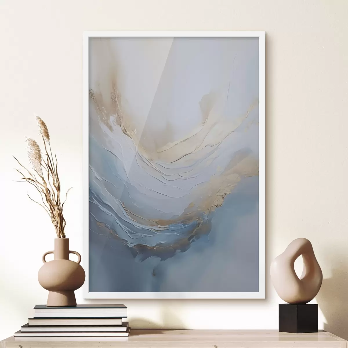 Plakát a sziklán Absztrakció f46836