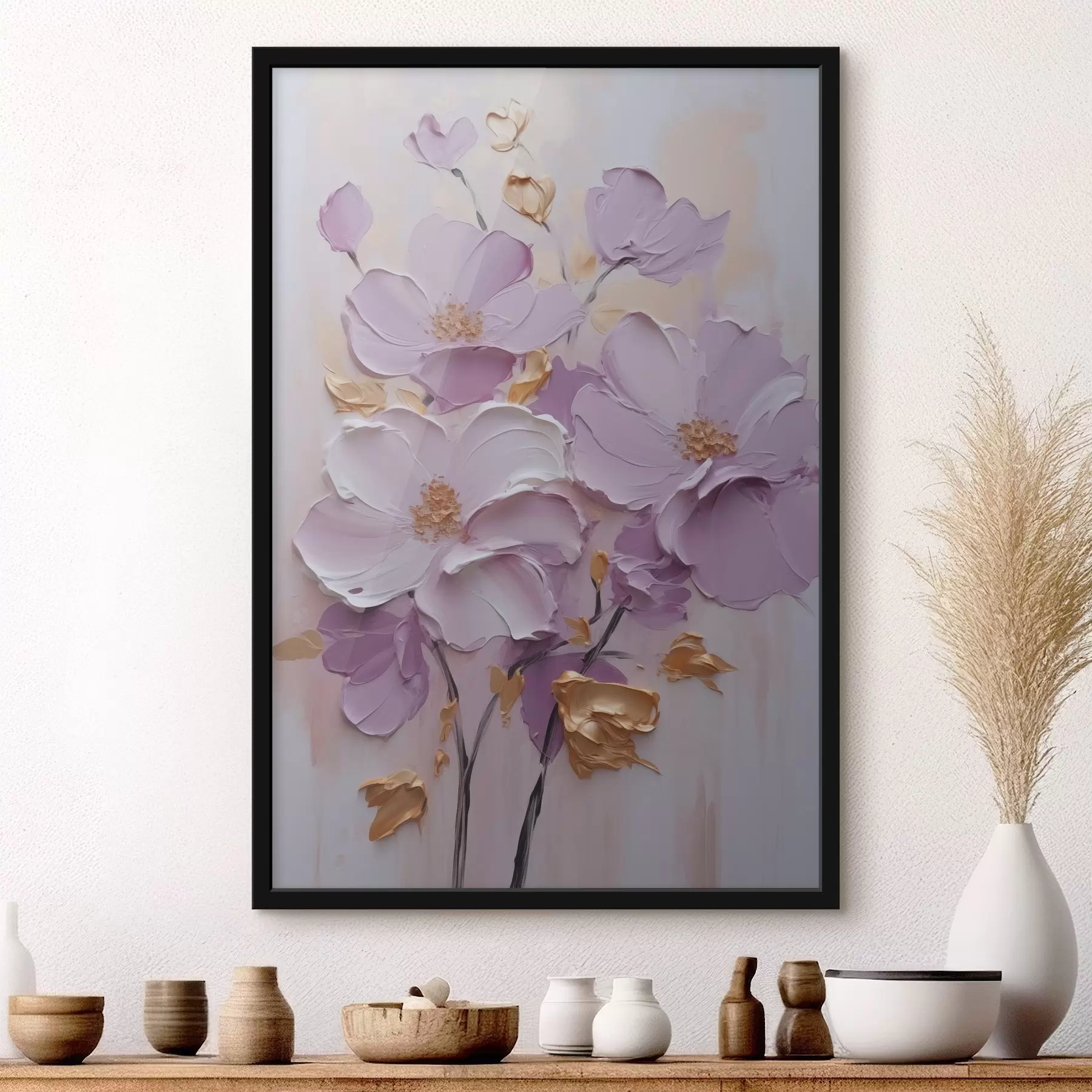 fotószőnyeg Absztrakt virágok f46838