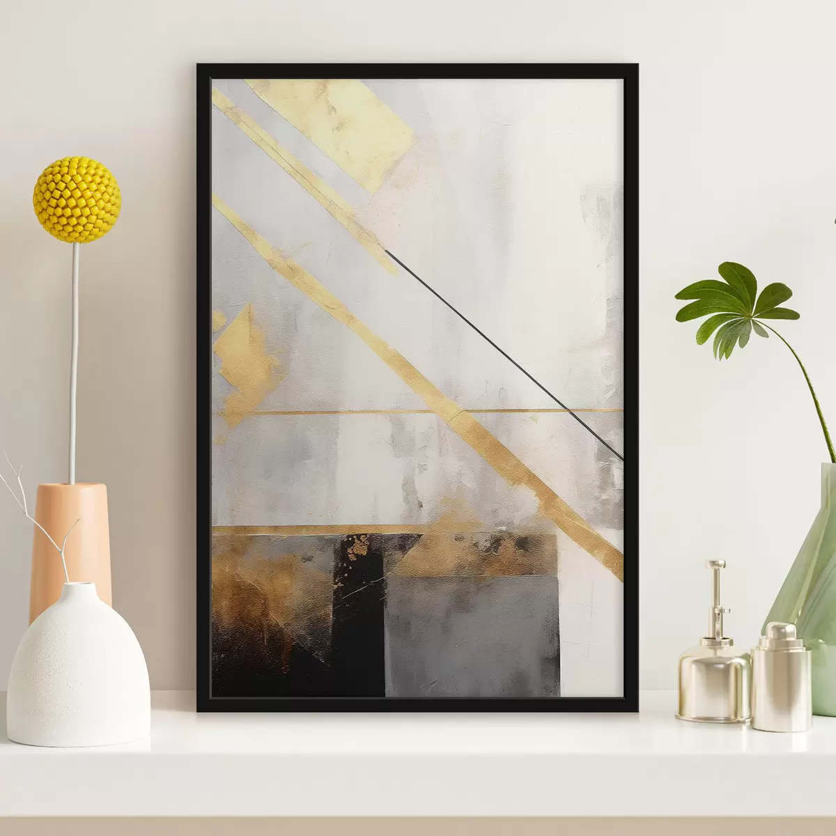 Plakát a sziklán Absztrakt f46881