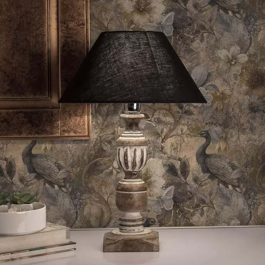 fotószőnyeg Öregített virágos kollázs pávákkal és lepkékkel a00897