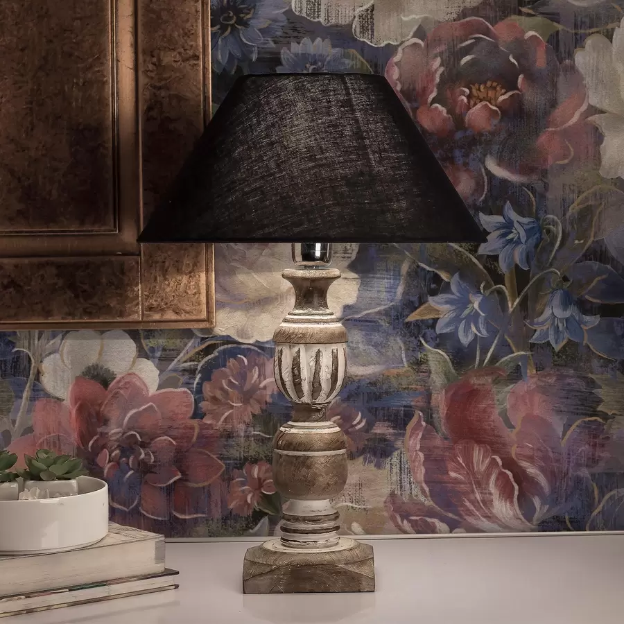 fotószőnyeg Festői csokor nagy virágokból mély indigó háttér előtt a01021