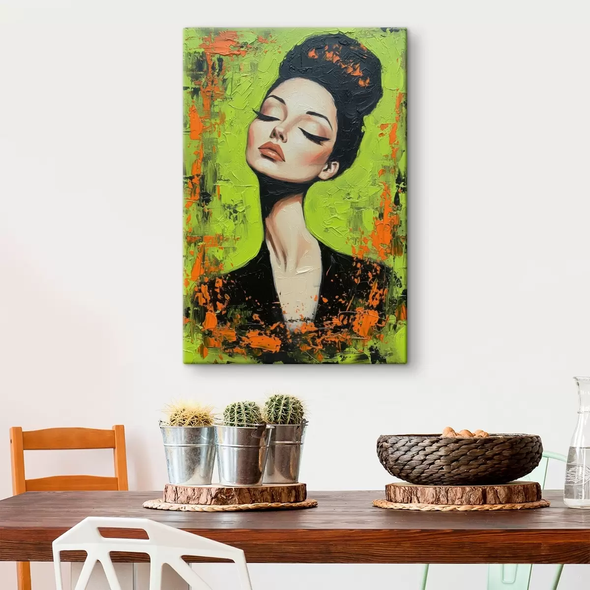 fotótapéta Egy lány portréja s46860