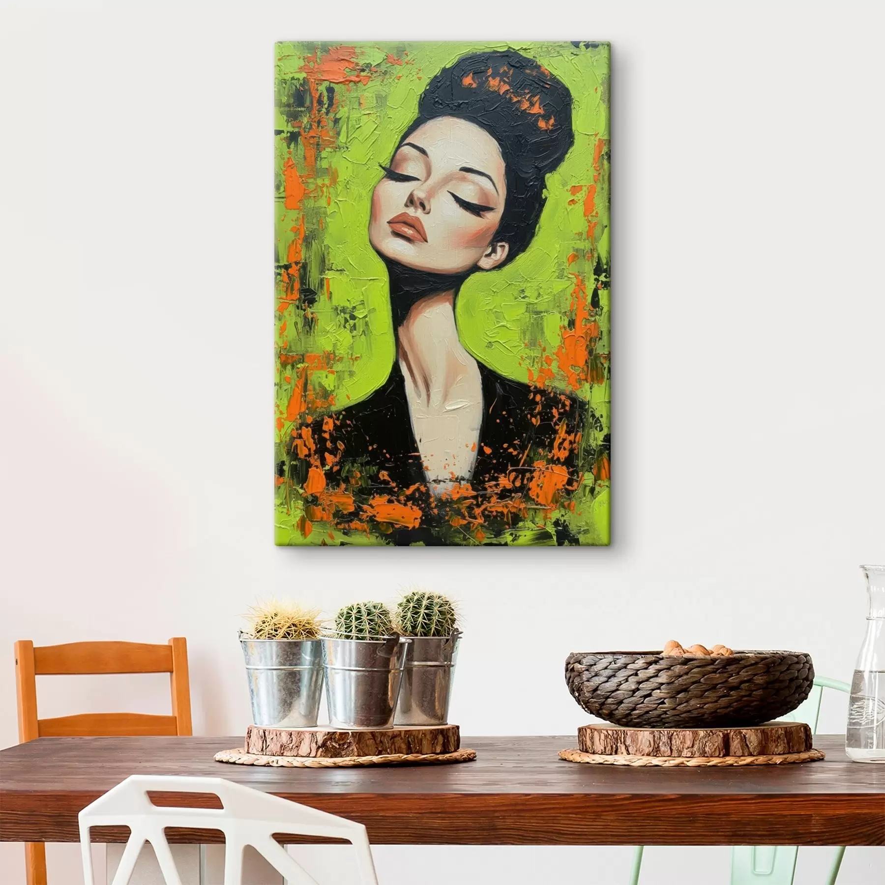 fotótapéta Egy lány portréja s46860