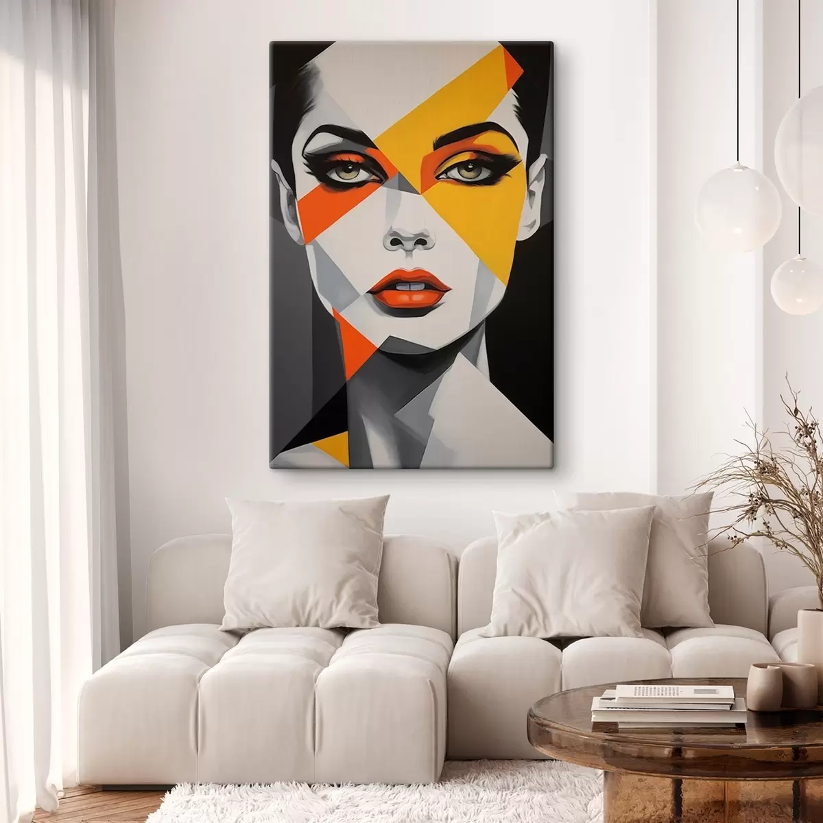 fotótapéta Absztrakt portré s46865