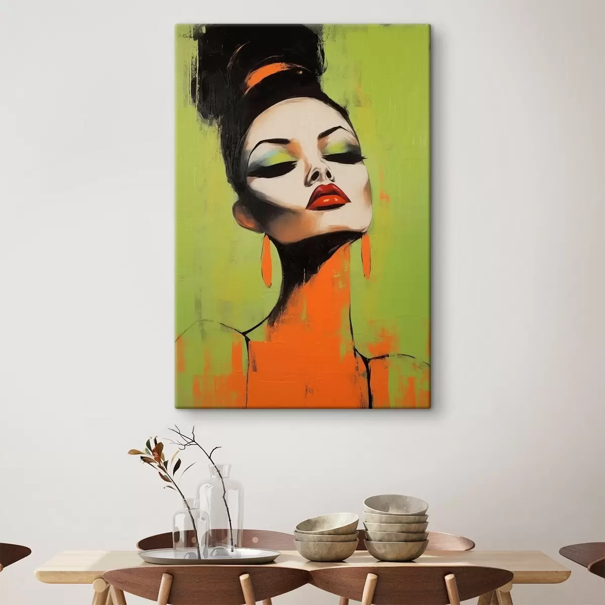 fotótapéta Egy lány portréja s46866