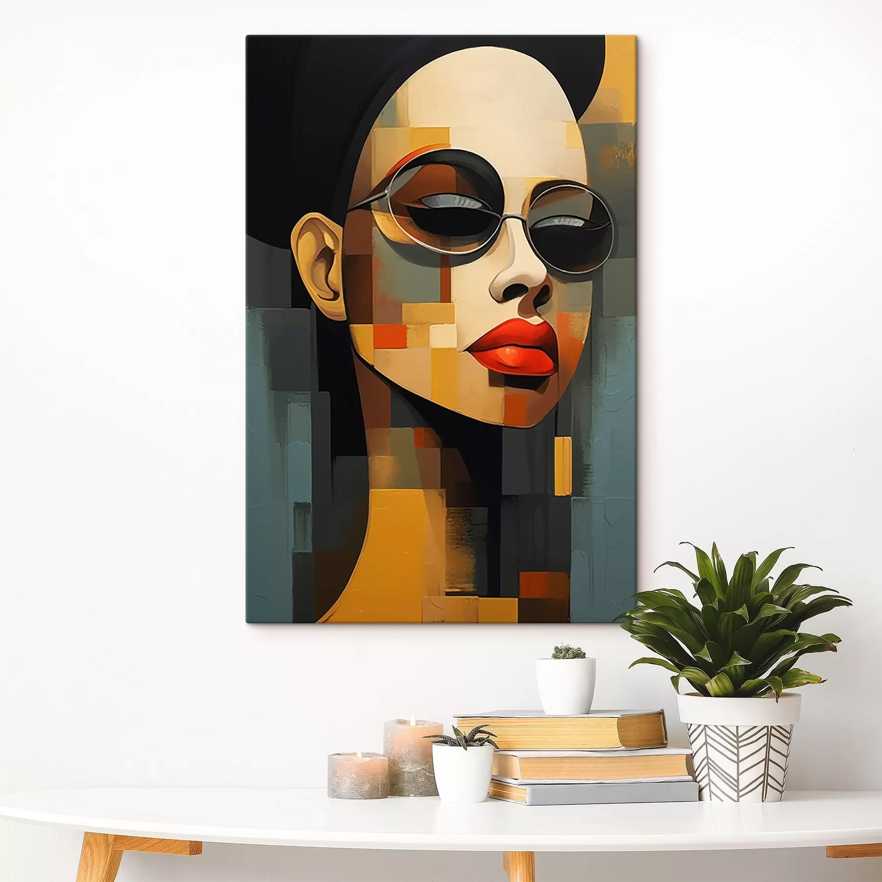 fotótapéta Absztrakt portré s46868