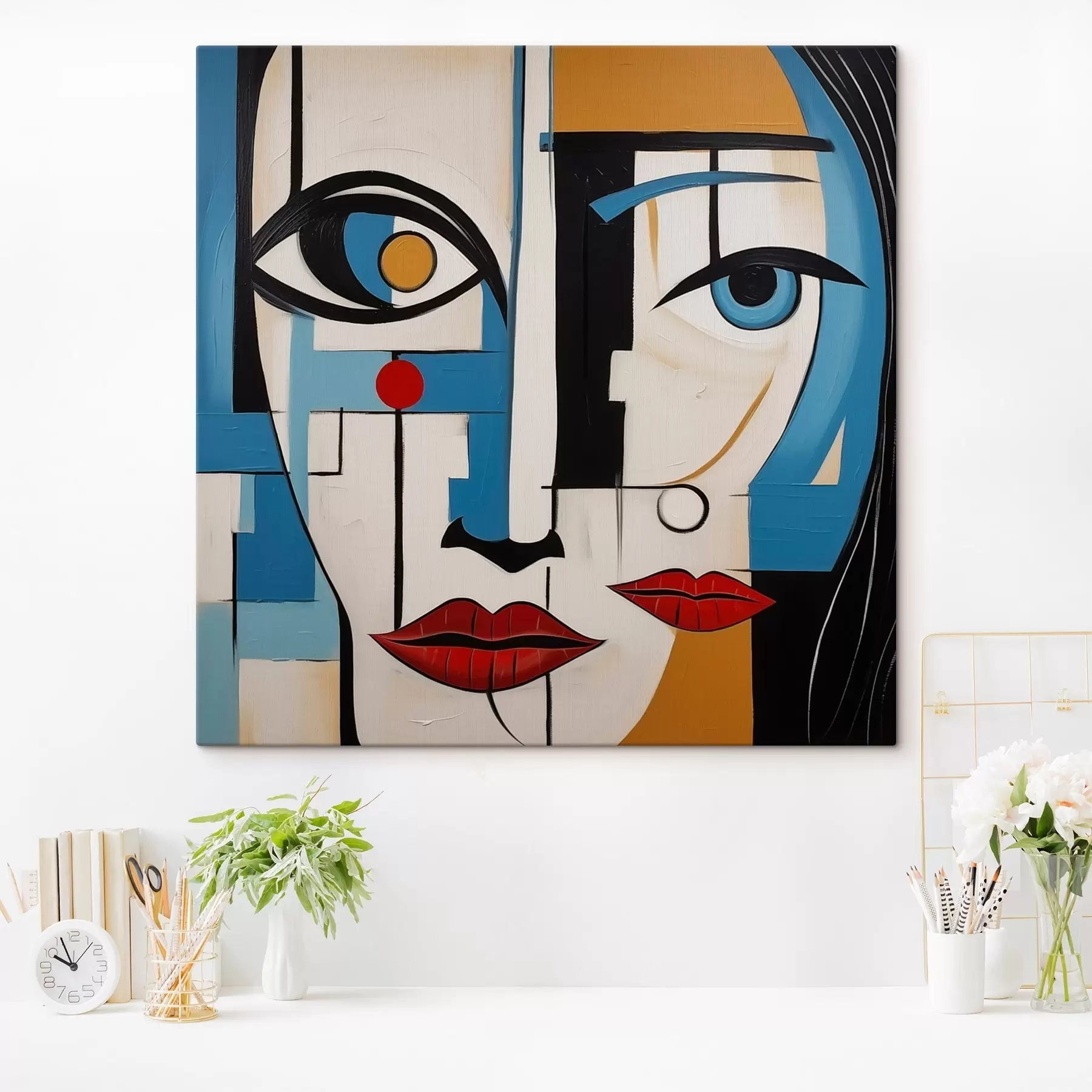 fotótapéta Absztrakt portré s46870