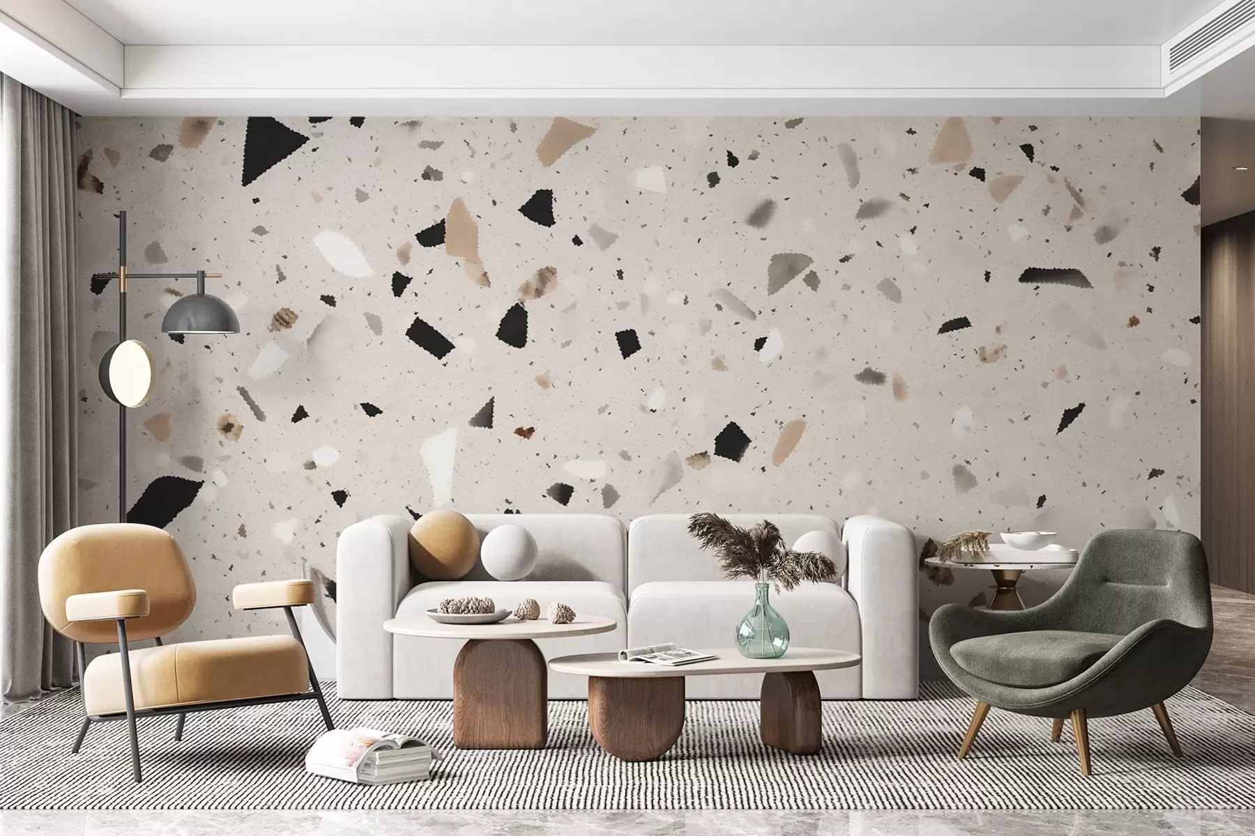 fotószőnyeg Geometriai absztrakció w04971