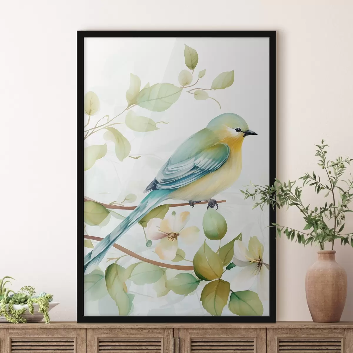 Plakát a sziklán Csicseriborsó egy ágon f46891