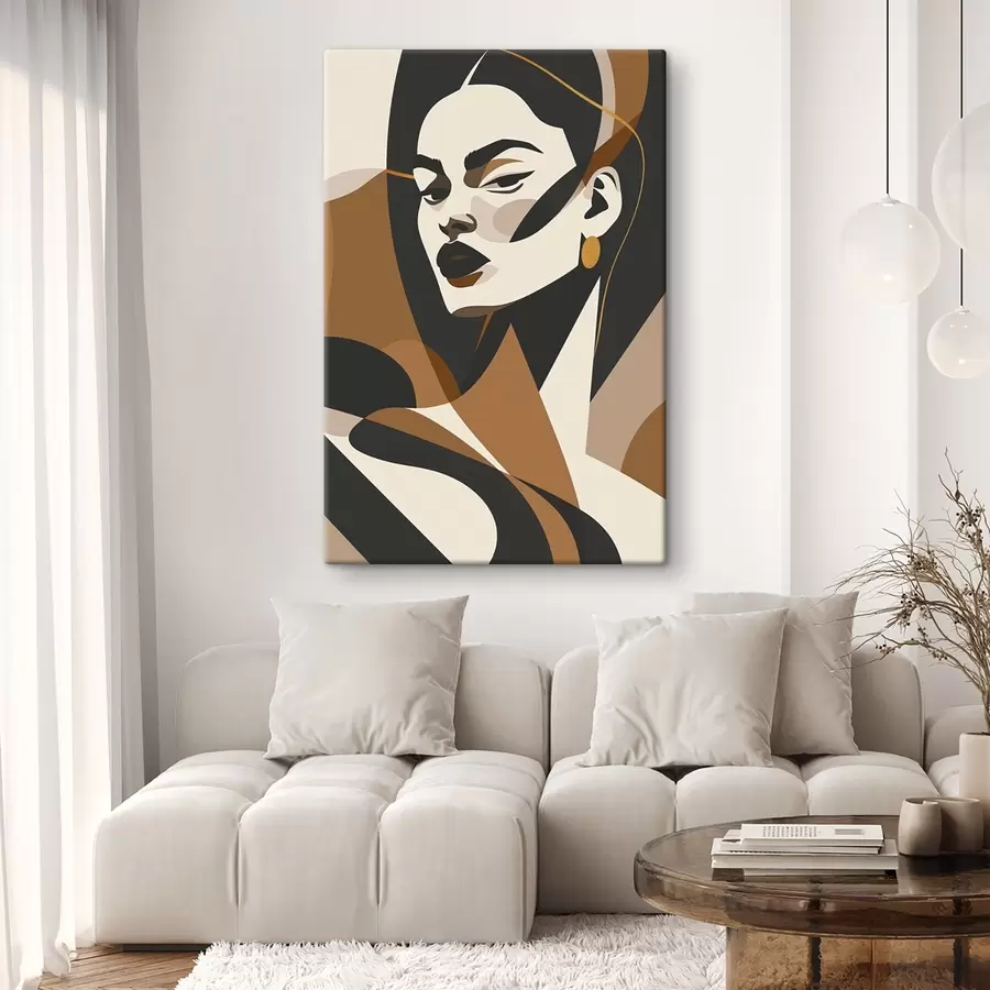 fotótapéta Női absztrakt portré s46905