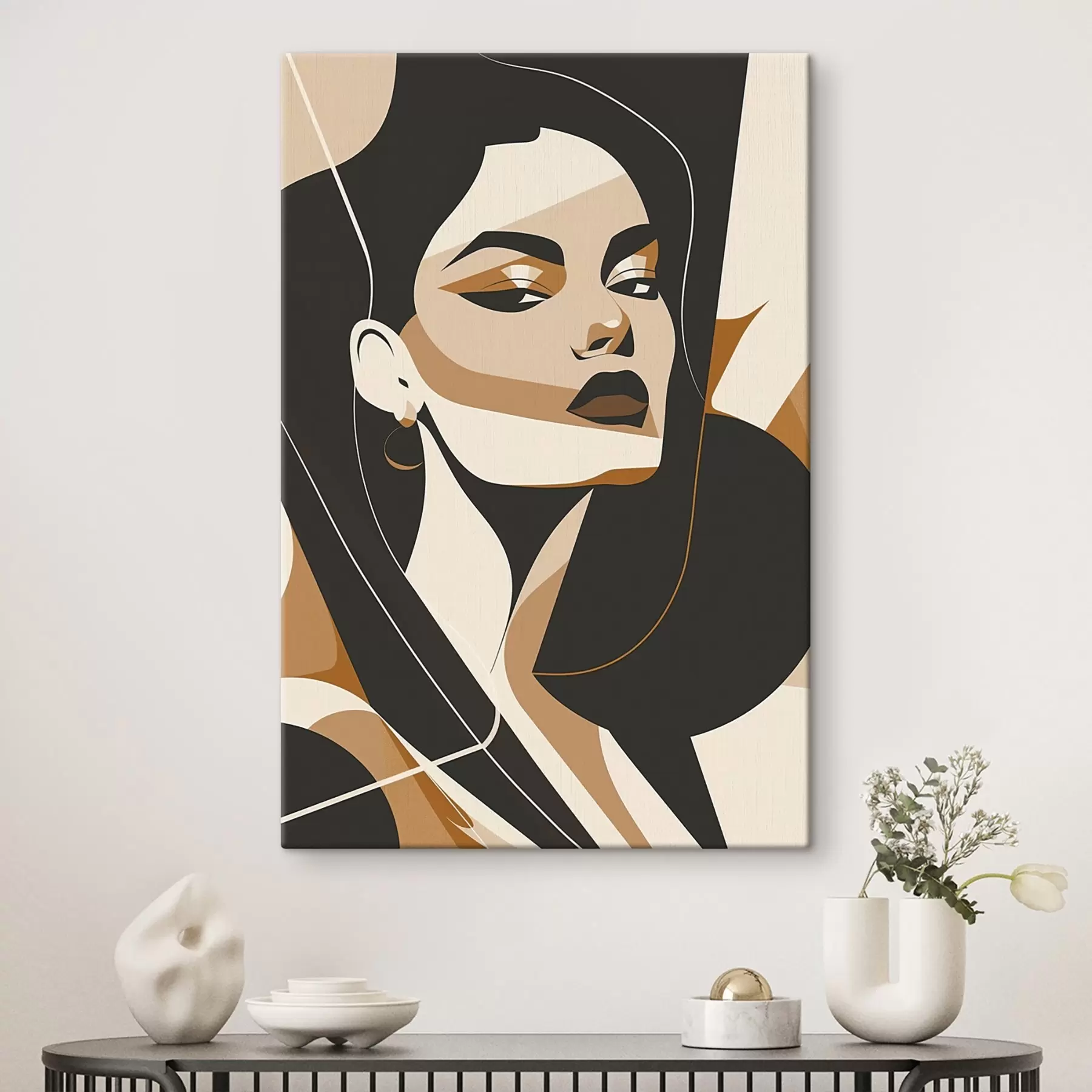 fotótapéta Női absztrakt portré s46906